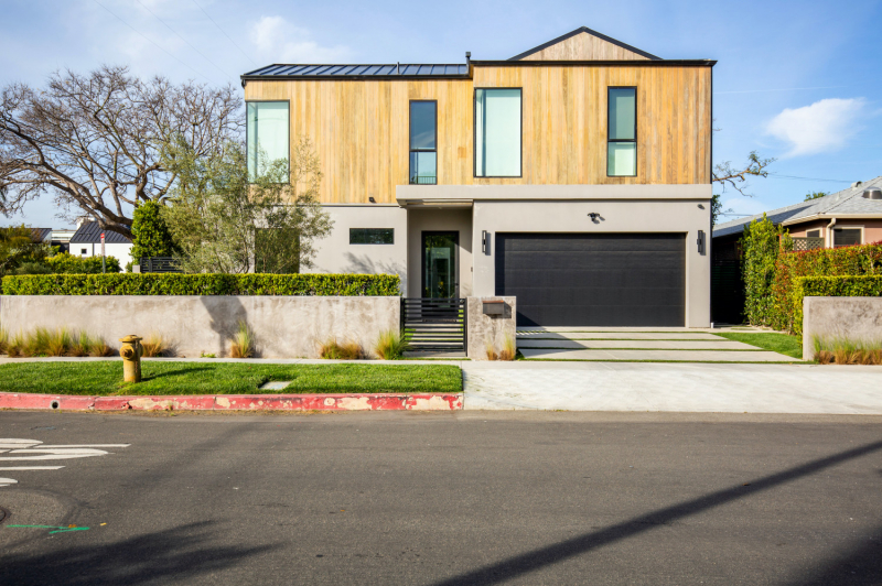 Modern Wood Panel Exterior